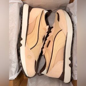 Puma Rider FV Café Sneakers - Beige and Brown